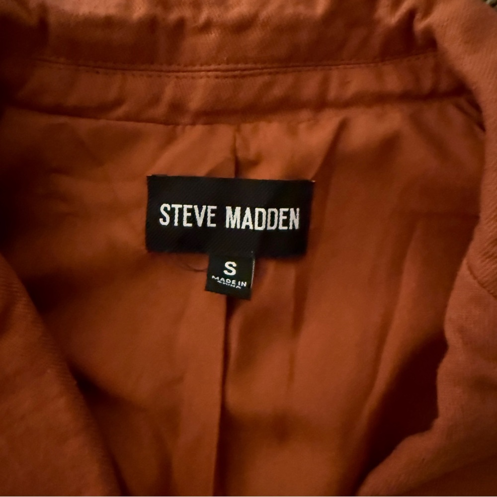 Steve Madden Terracotta Sleeveless Romper - Picture 3 of 6